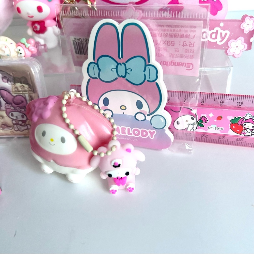 💖(MY326) My Melody Lover’s Adorable 16-Piece Pencil Case Mega Mini Bundle! - Picture 5 of 10